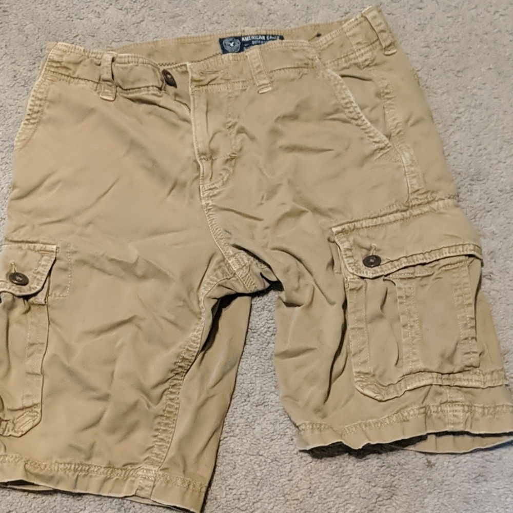 American eagle men's cargo shorts